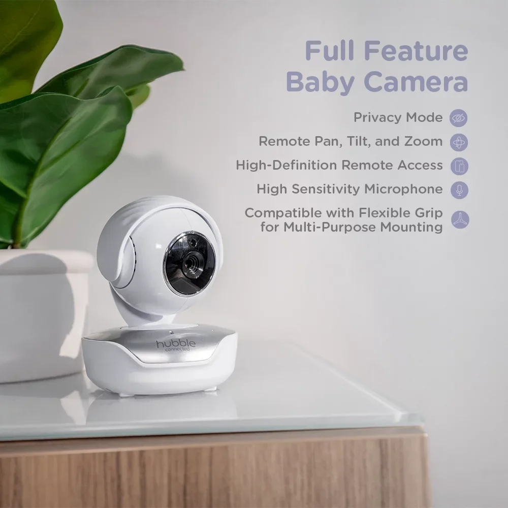 Monitor Hubble Baby Nursery Smart Connected Touch Screen Premium, Pal Viewer with 5”
