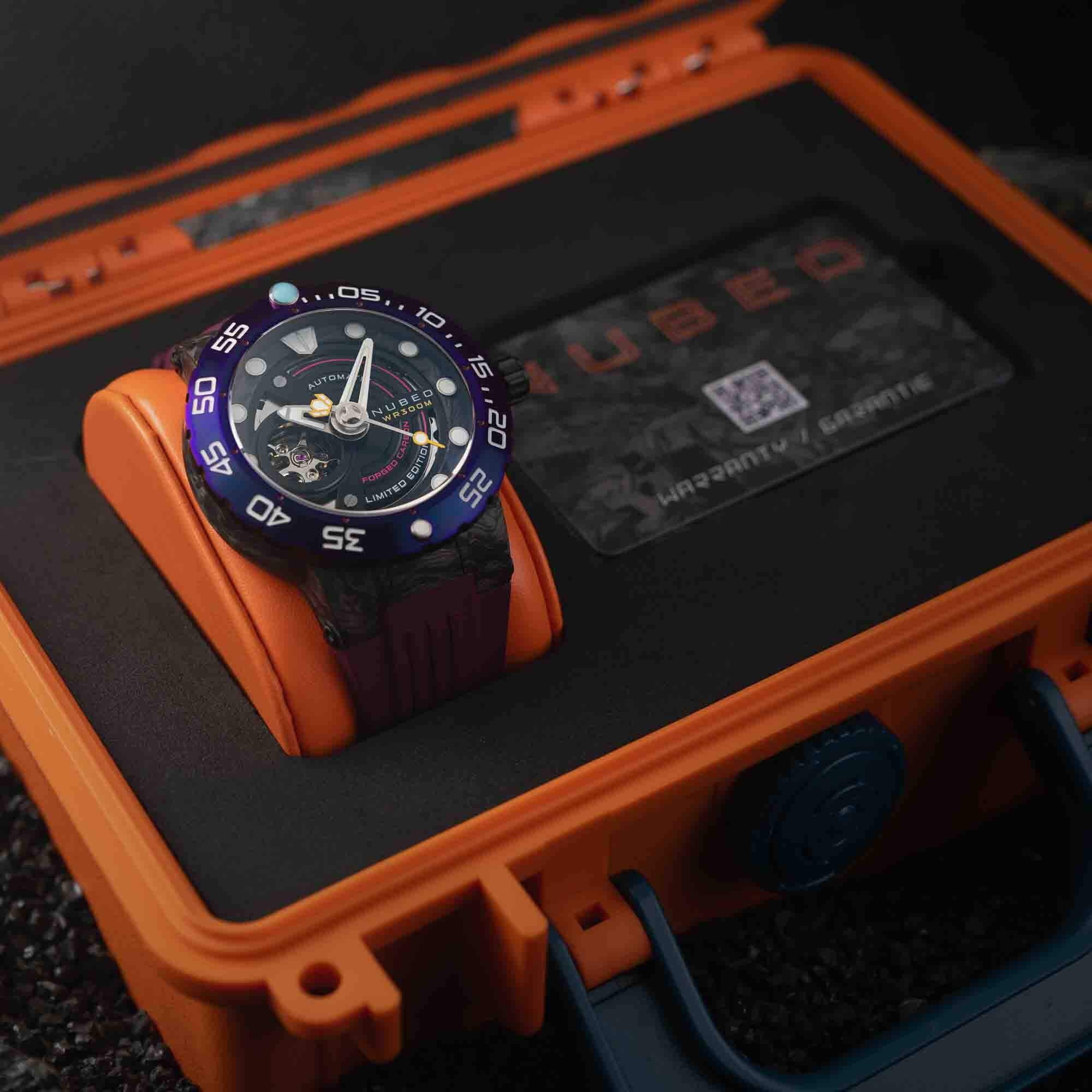Opportunity Automatic Purple Forged Fiber Limited Edition Nubeo Carbon