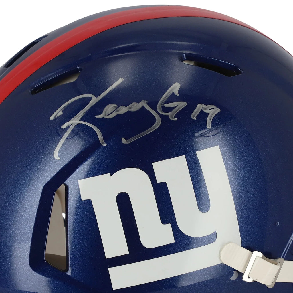 Speed Golladay Authentic York Authentic Kenny - Helmet New Giants Certified Fanatics Riddell Autographed
