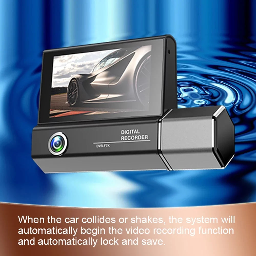 Recorder Car Rearview Recorder 4in Driving Dash Camcorder Cameras Recording Clear Video Cam Docooler Camera Auto Car 3 Safety Mirror Car