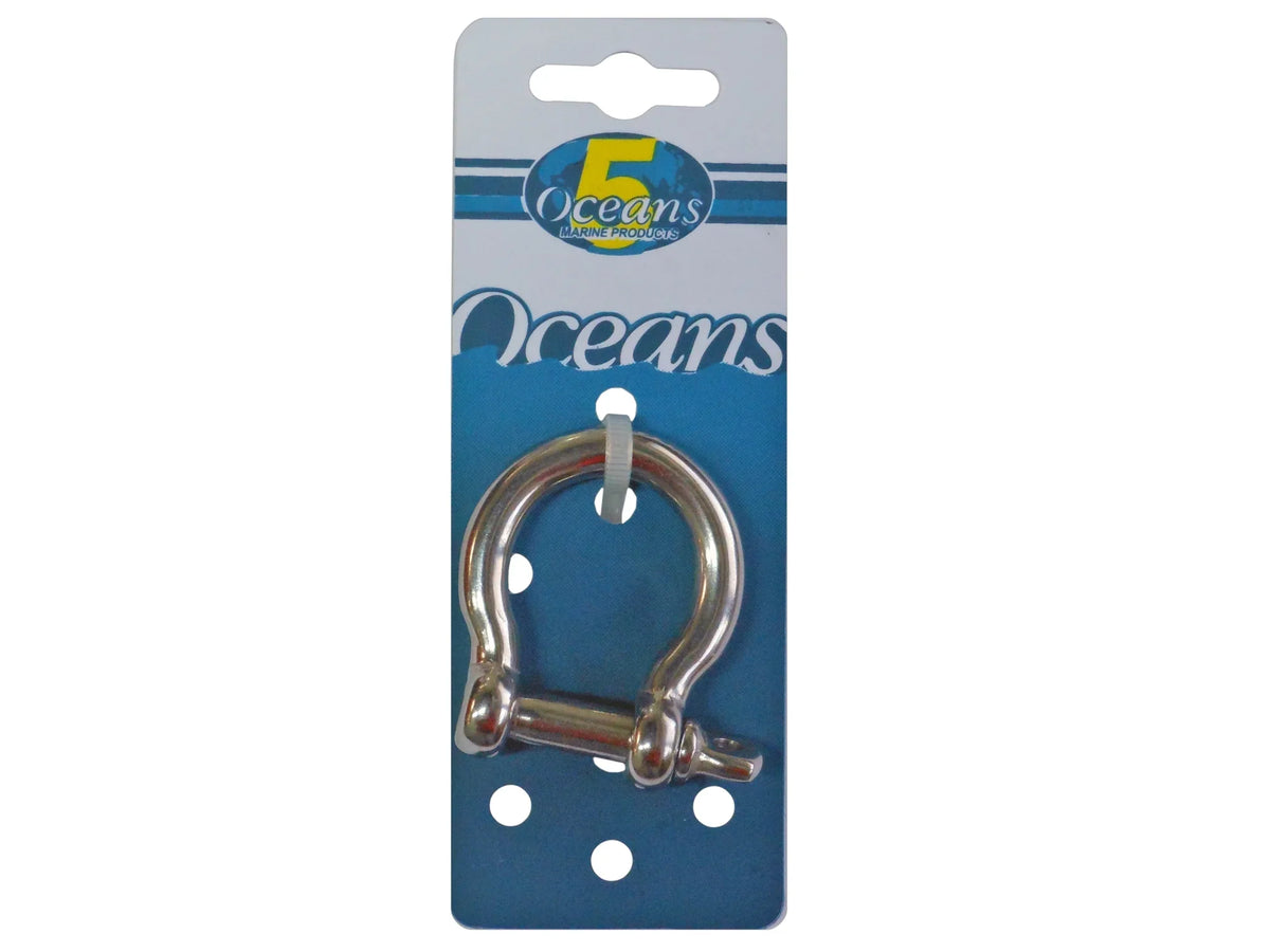 Pin Screw Steel Stainless for FO430 Oceans Shackle 5/8 Anchor Sailboat Shackles, Five Boat, Bow