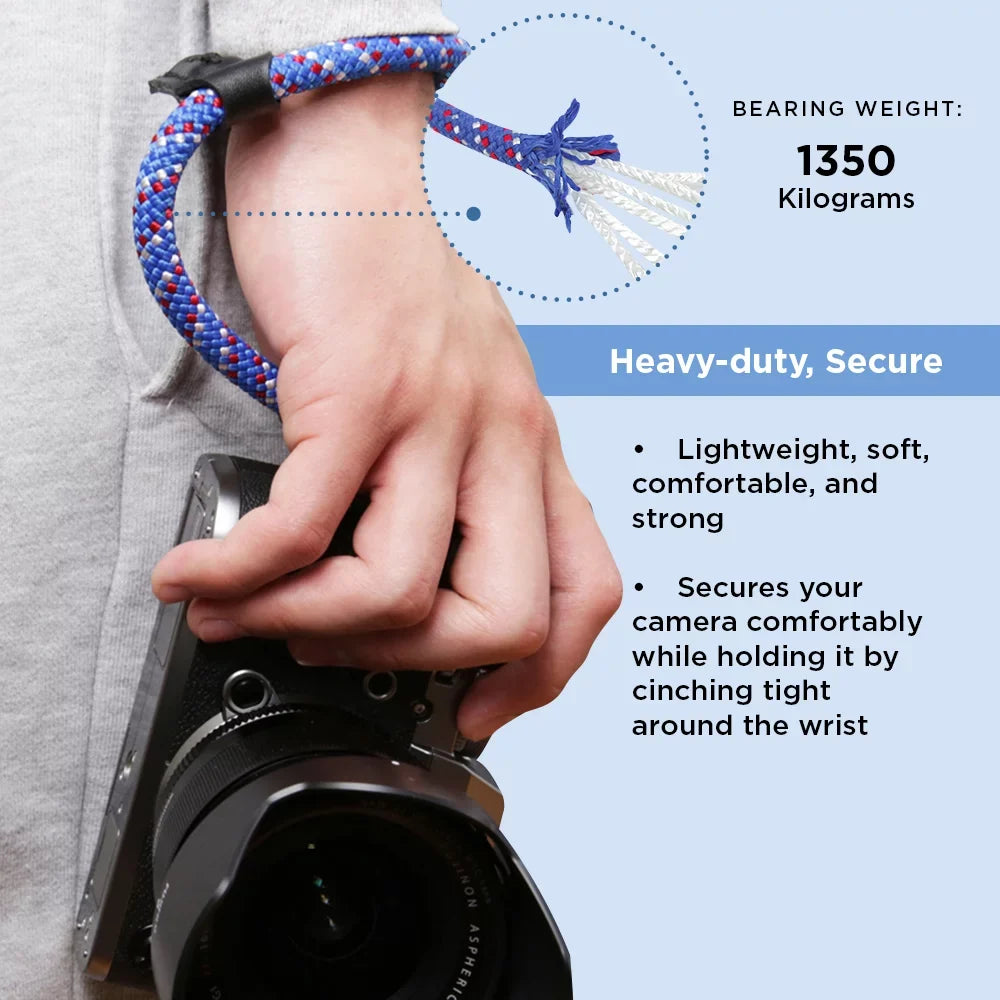 (34cm,Red/Blue/) A5000,RX1 R,RX1 Camera Foto&Tech A6500 Sony with A6600 Strap ,RX10 A6400 A6000 A5100 in R A6300 Fits Wrist Climbing Rope Release Quick A6100 ,RX10 ,RX10,RX10 Made