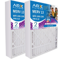by 16x25x5 2200 Made 1500 . 13 Fits 14161 9 Air Premium Filter - to with 2 Comparable Furnace 16x25x5 Pack & Filter GeneralAire