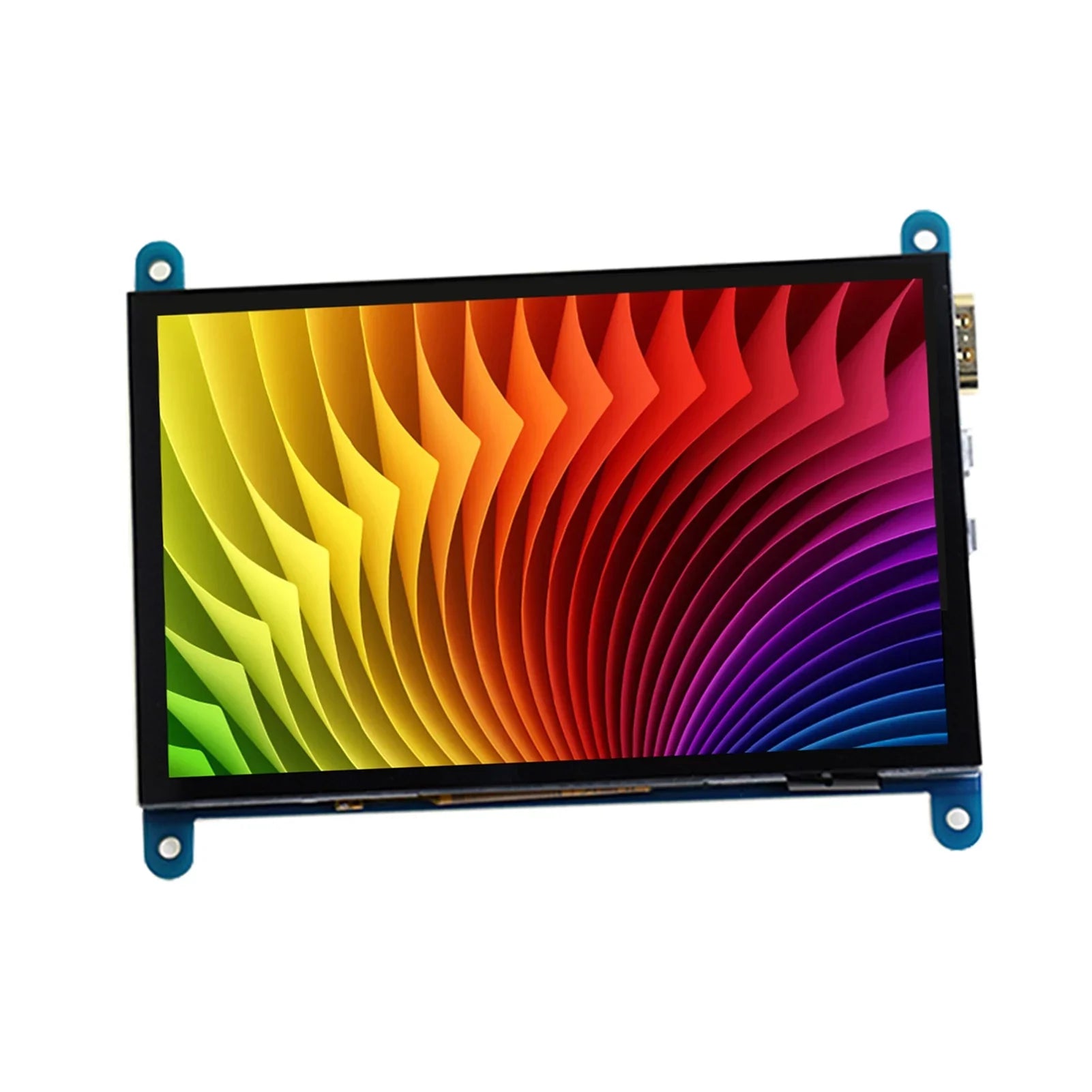 Interface Display with 800*480 Inch Touchscreen Portable with 5 Pi Small Fits Tool Resolution Monitor Raspberry Educational Capacitive