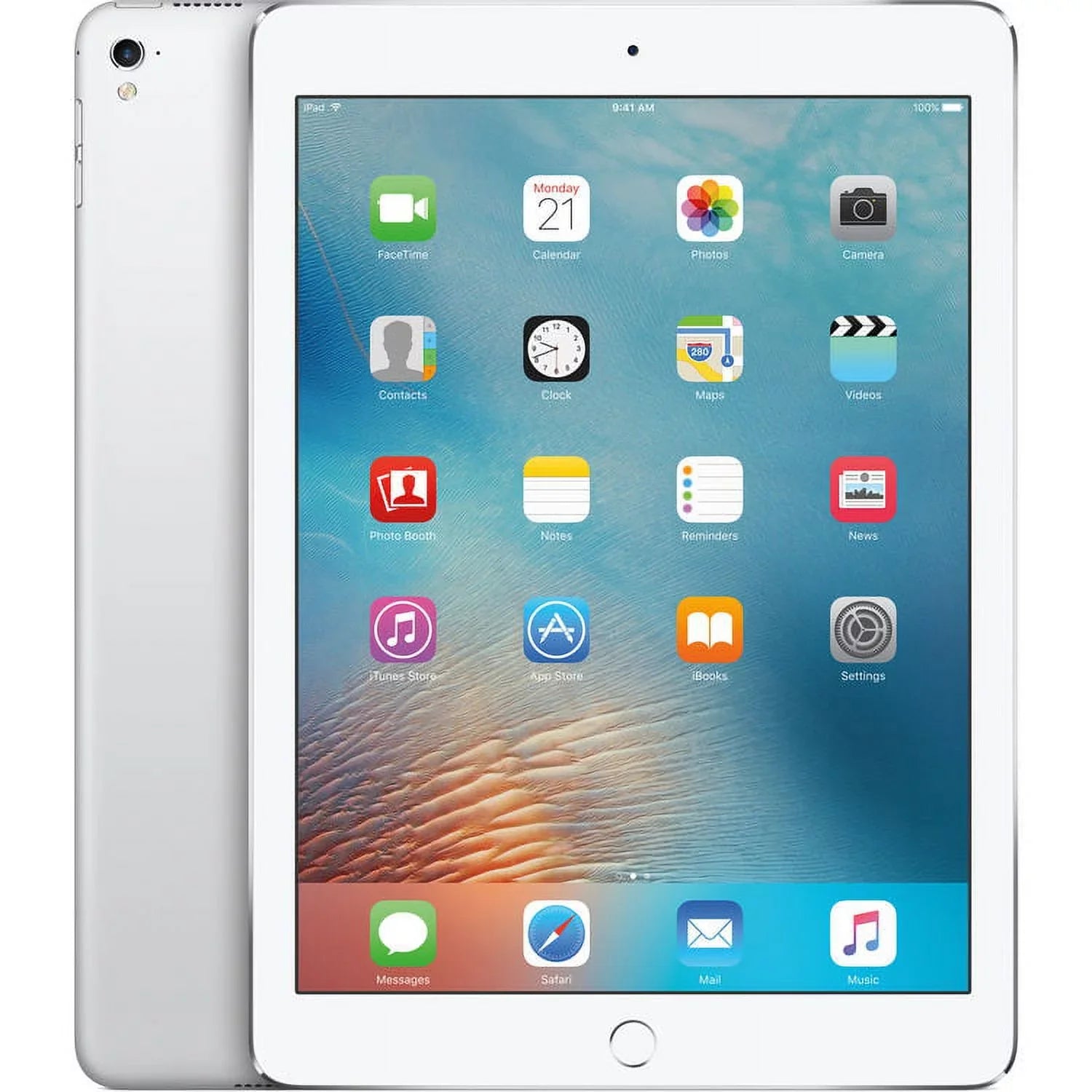 (MLMP2LL/A)(2016) WiFi Pro (Refurbished) 32GB iPad Restored Silver 9.7"
