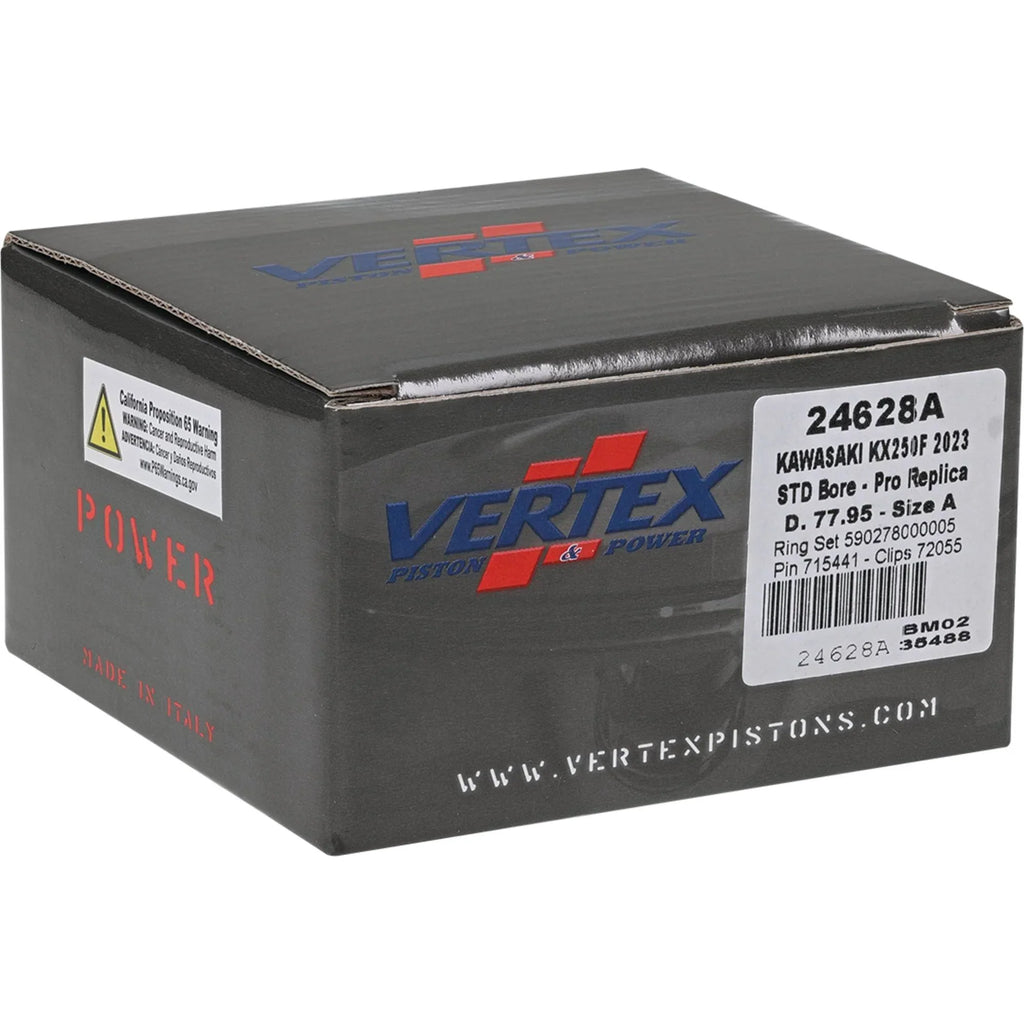 Forged Piston F X 2023 250 2023, Vertex Replica Kawasaki For 250 Kit 24628A