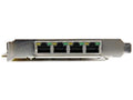 Express - 4 Gigabit StarTech.com over PoE Ethernet Power PCIe Network / Card Port