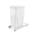White, 50 Sliding Can Pull Kitchen, RV-12PB-50 Rev-A-Shelf Out S for Qt Trash