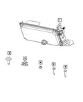2021-2021 Module Genuine Facing New 68475159AG Forward Mopar Camera