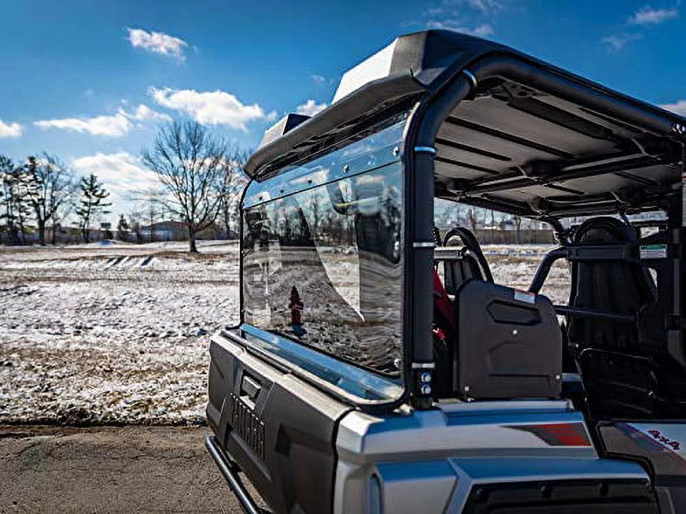 25x and Polycarbonate|250x Tinted Wolverine Rear Stronger Stronger for SuperATV 2018+ of X4|Made Than Glass Made|-Y--X4-76 Windshield Than Acrylic| Lightly 1/4? Yamaha