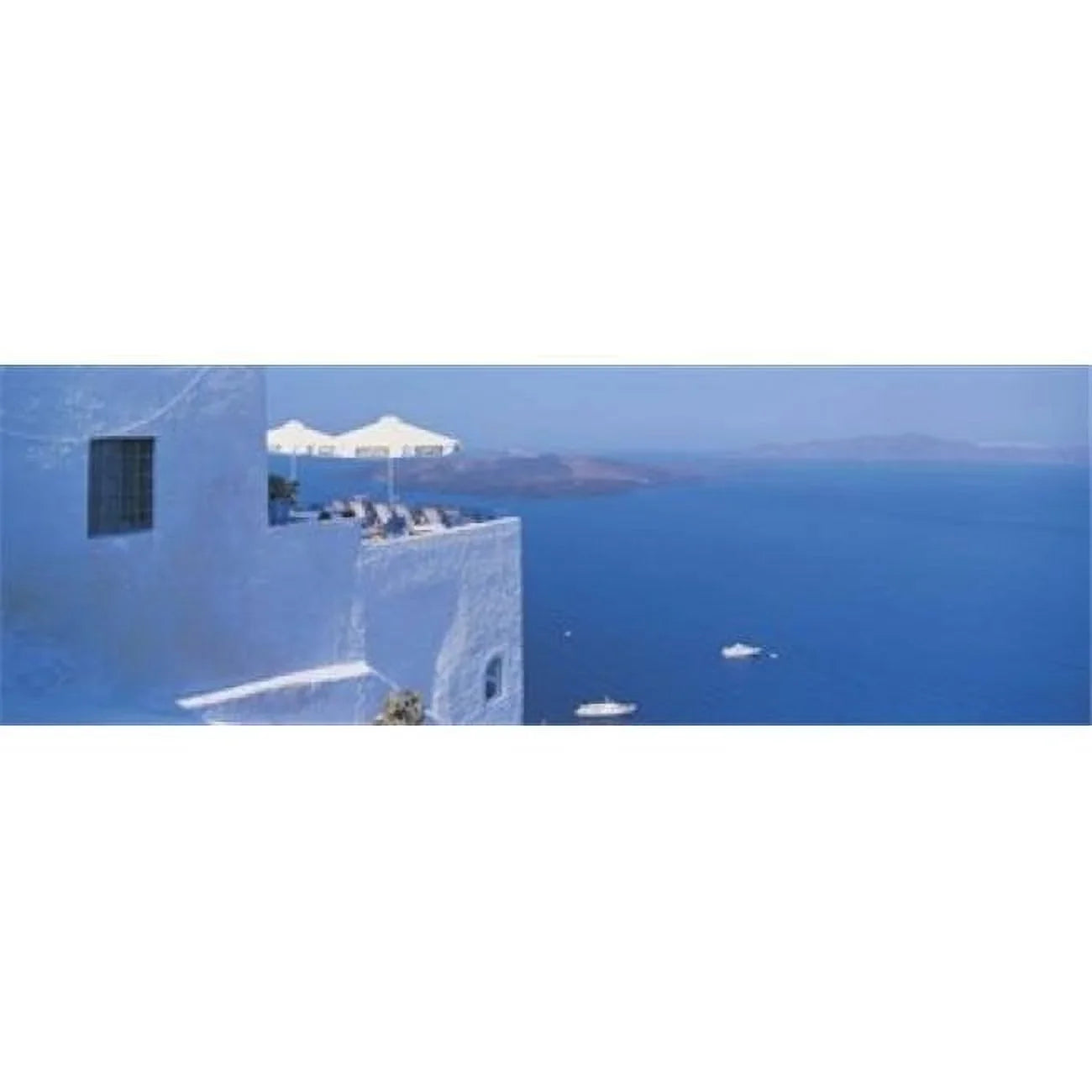 Moisture Poster Fira x Building - Santorini 36 by Vessels Island On Print Greece 12