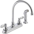 Claymore with Side 2-Handle P299575LF Peerless Chrome Kitchen Faucet Sink Sprayer,