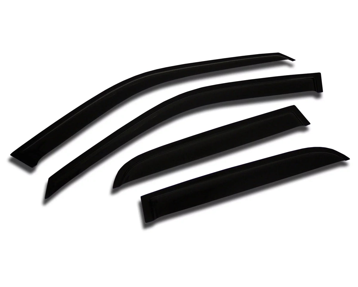4 Pcs Visor WV2M-522 2008-2011 Outback For 2.0mm Mount Deflector Window Set Subaru Sport Outside TuningPros