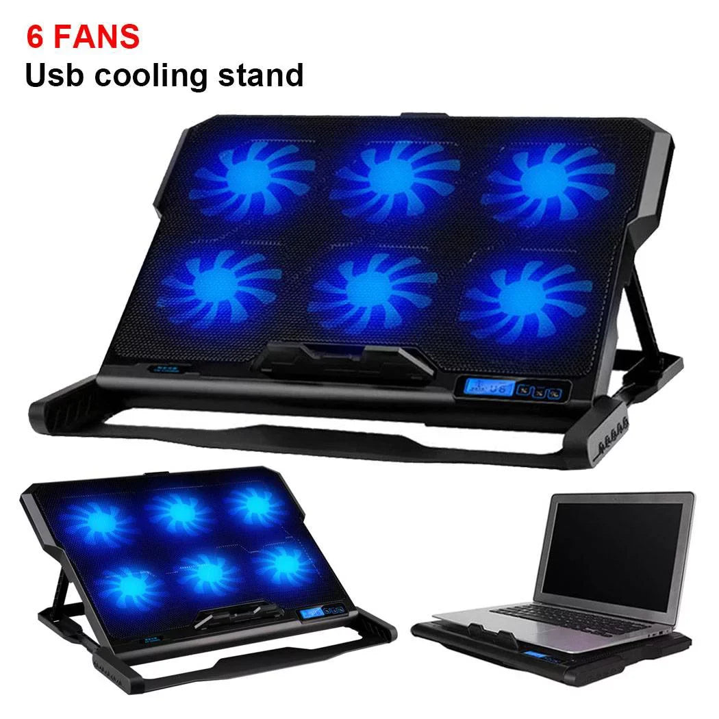 Conditioner Air Computer Laptop Cooling Notebook Portable Cooler Usb Fan Pad "Happyline"