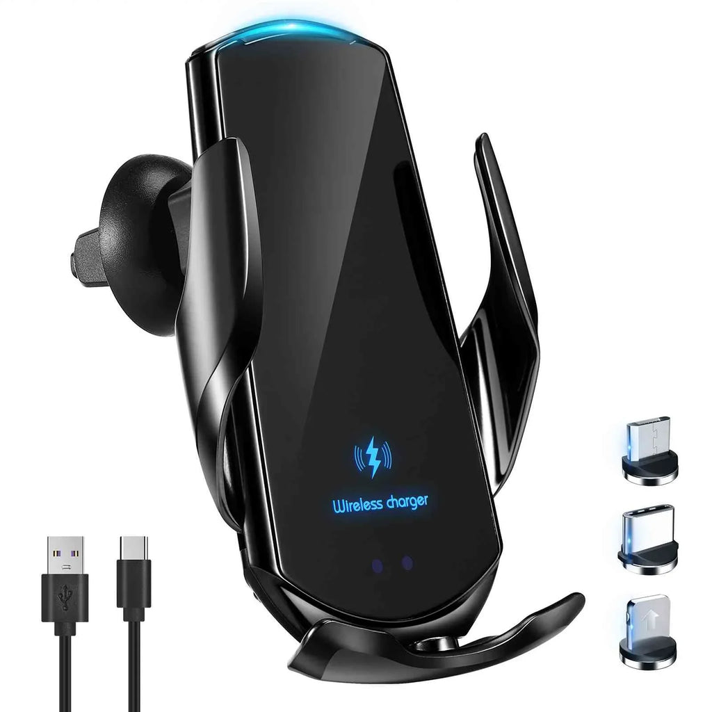 Phone for Charger: the Nokia Lumia Fast 15W Mount Auto-Clamping - Holder Wireless Go Car Optimal on 920 Charging