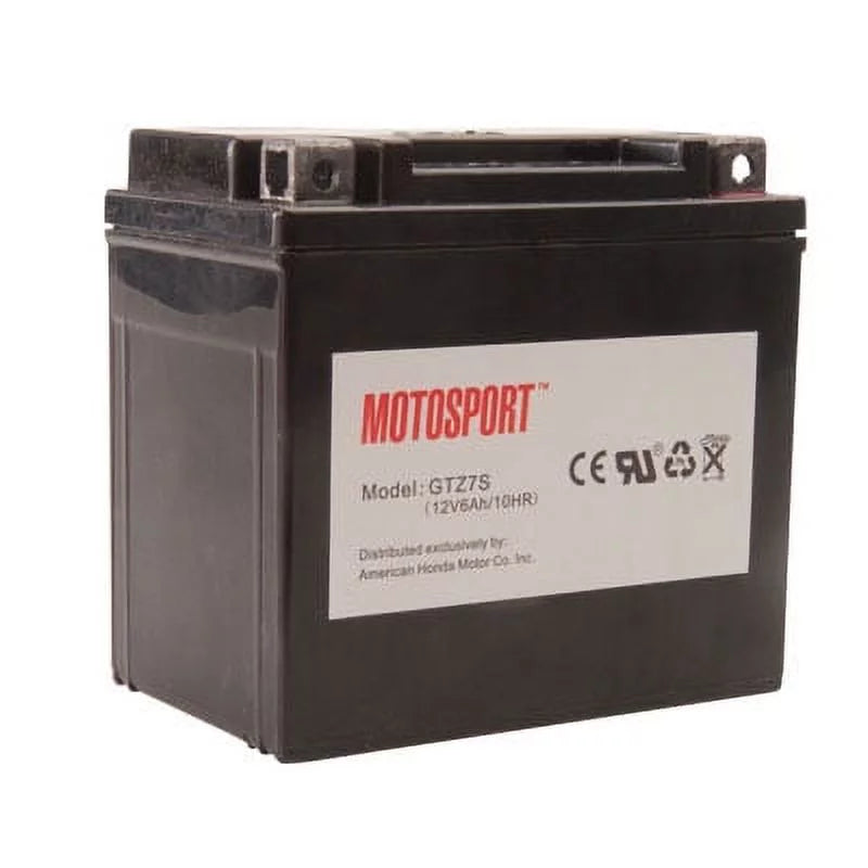 Battery for Motosport Acid CRF450X Honda Maintenance-Free with 2012-2017 GTZ7S