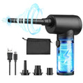 Light, Blower Air Air Duster 6000mAh Cordless Electric Computer Rechargeable Compressed Fast 50000RPM Keyboard with for Portable Duster, Charge Air