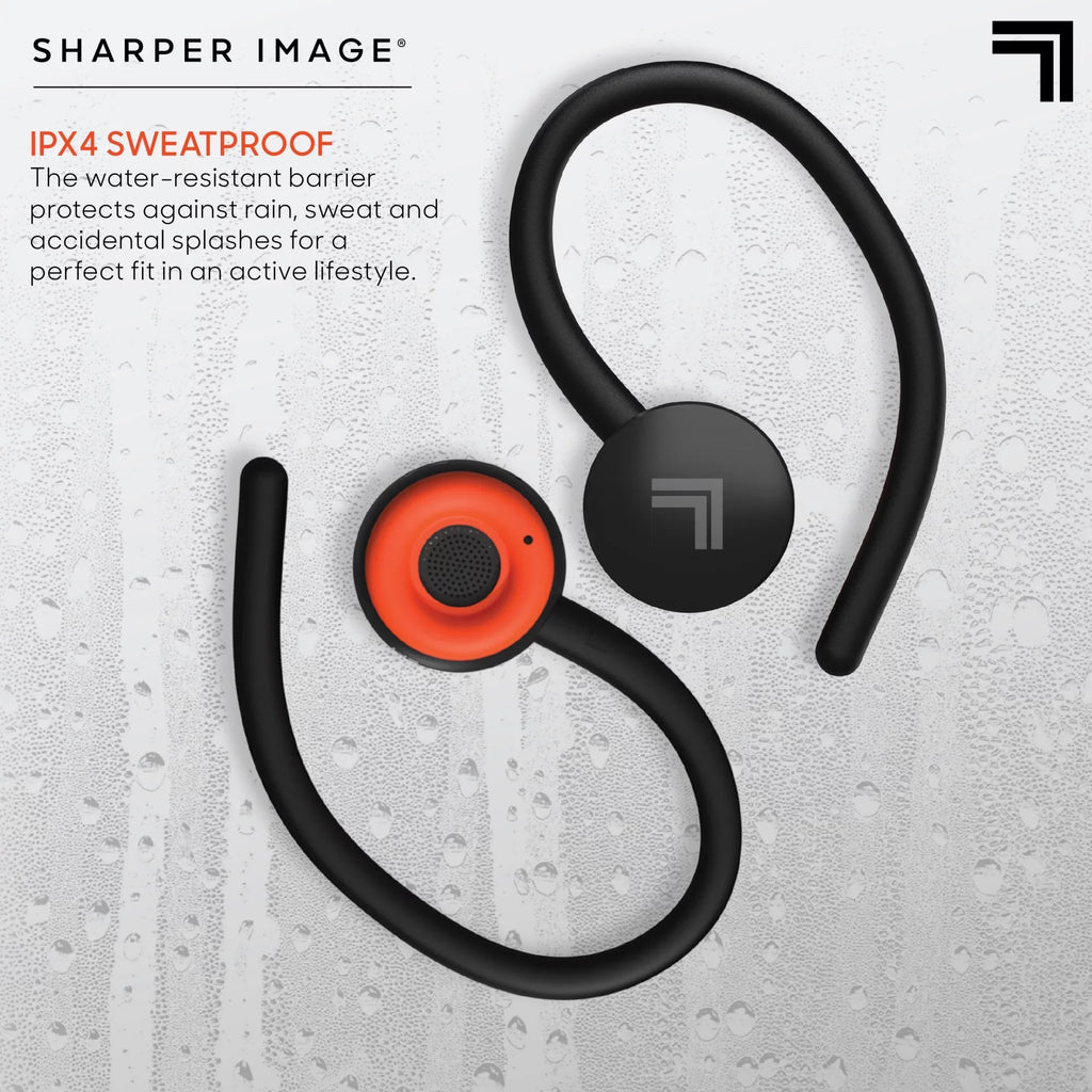 Black Wireless Qi Image® Case, Earbuds Sport Sharper Charging True Bluetooth SoundHaven® with