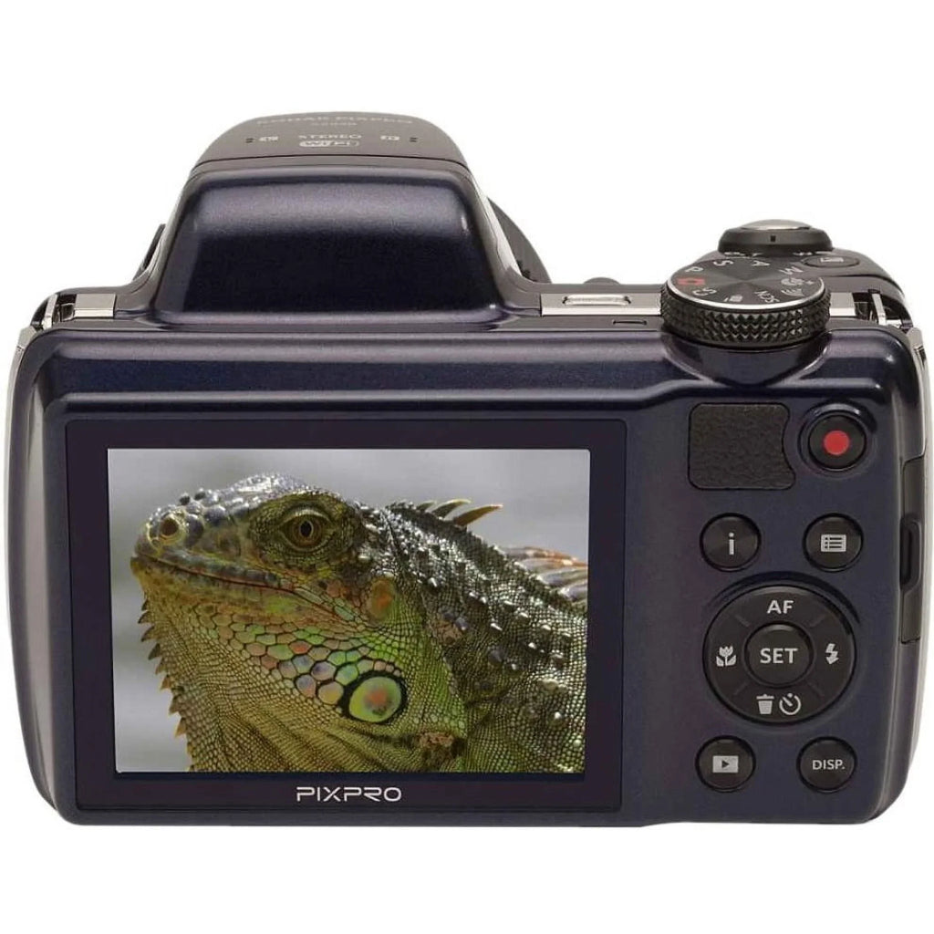 16.4 Megapixel Blue Kodak AZ528 Camera, PIXPRO Bridge