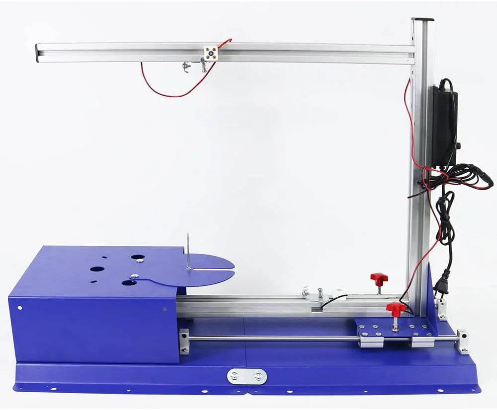 Hot Electric Vertical PreAsion Cutter Hotwire 110-220V Machine Rotary Tabletop Cutting Molti-functional