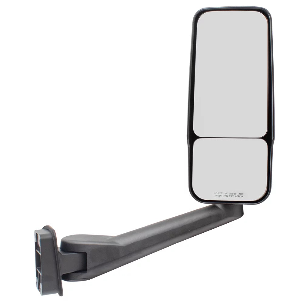 25886110 Compatible Topkick Kodiak Driver and with Replacement 2003-2009 Truck Door Brock Manual Passenger Set Mirrors View Side