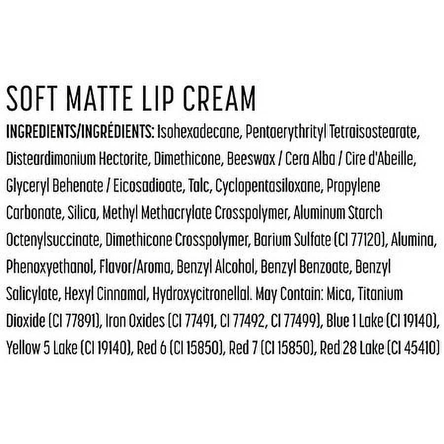 NYX Professional Makeup Cream Liquid 0.27fl 2 Amsterdam Soft Pack oz Lip Lipstick, Lightweight of Matte