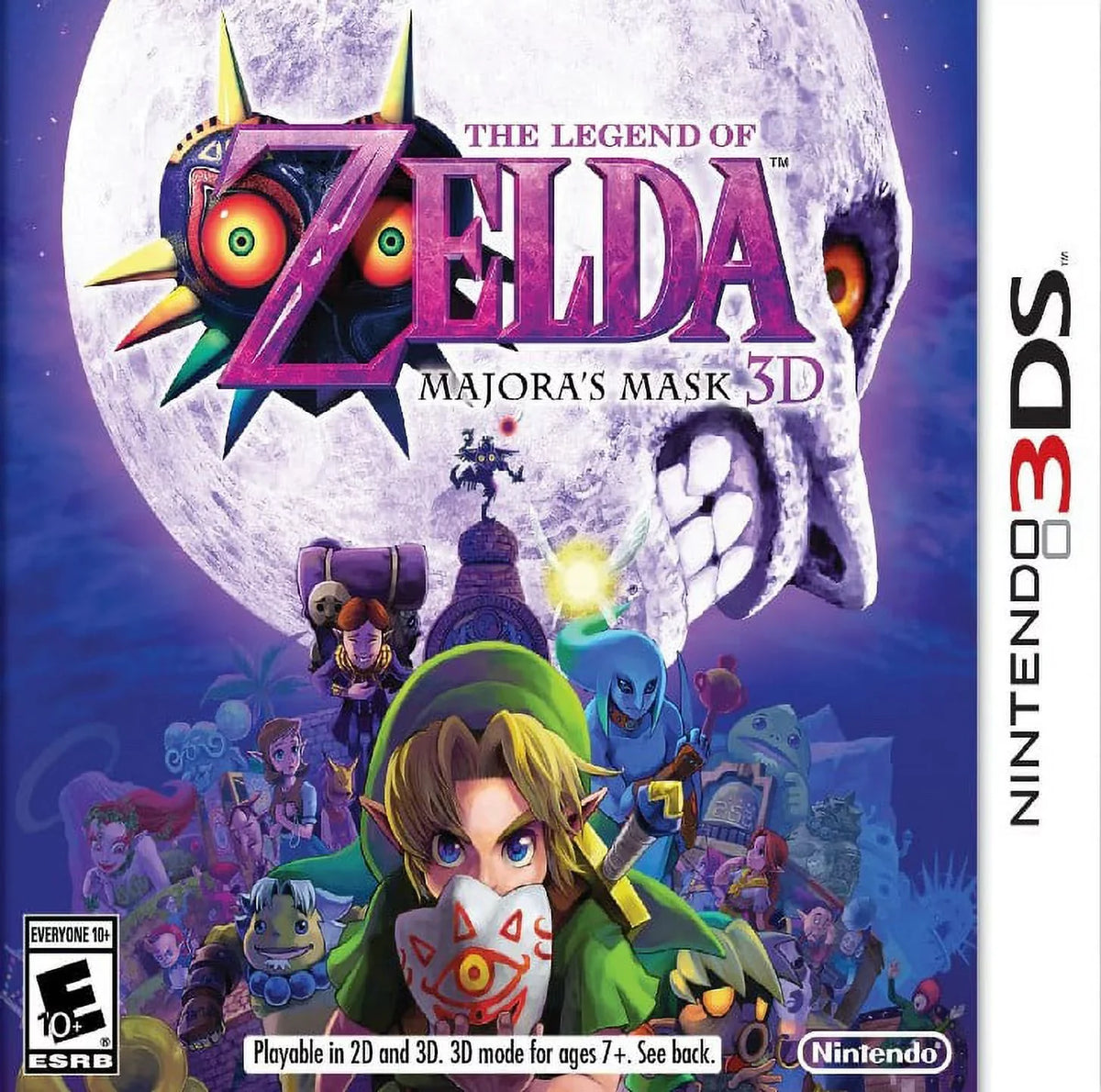 Mask Majora's (Nintendo Legend Zelda: (Refurbished) 3DS, 2019) Game 3D Restored The RPG of