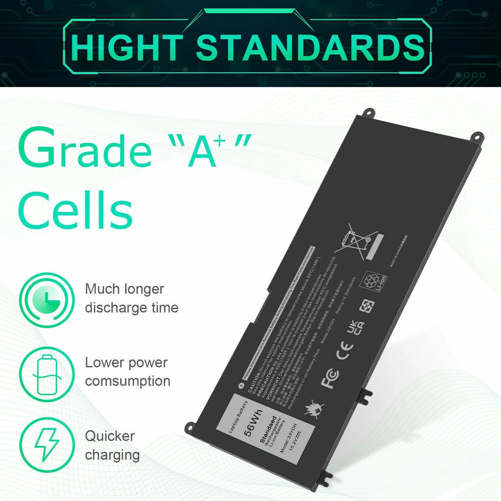 15 3779 G5 7588 17 5587 15 15 G3 G7 Battery 3579 J9NH2 for PVHT1 Laptop