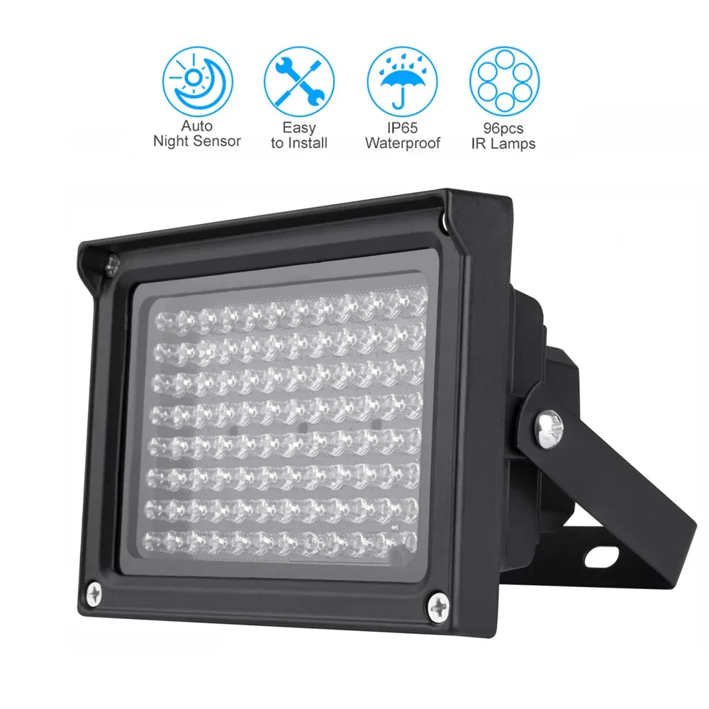 Vision LEDs Lamps Dadypet IR Vision Lamp,Lamps Security Security Infrared Security Provide Infrared Illuminator exterior 96 Photography mewmewcat Illuminator Waterproof Array CCTV Camera Waterproof IR