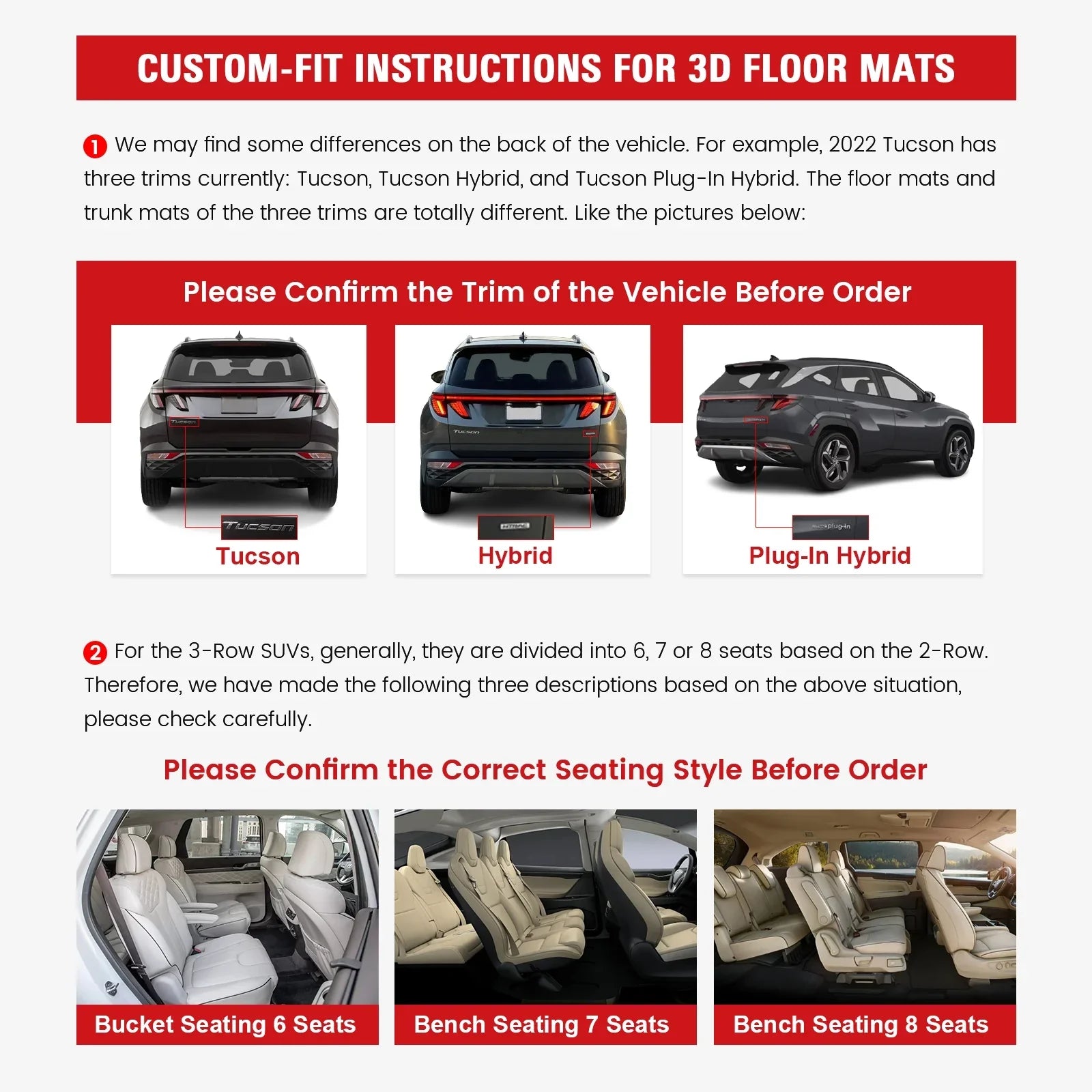 With Mats Black 1st All Rear Liner Caravan Motorsports Row Chrysler Country 3D Car Floor 4PCS Protector 2008-2020 Fits Molded 2008-2016 Carpets Climatic Dodge Town Ikon Grand Front 3D 2nd &