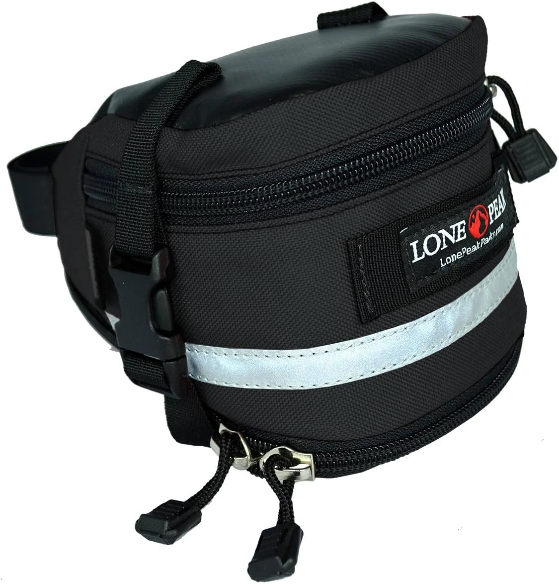 Bag Black Lone Expandable Deluxe Bicycle Peak Seat