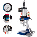 Pneumatic Machine Mpa Stroke Operation Pressure, Press 0.4-0.7 440LB/200KG Punch Punching VEVOR AC,Cylinder Press Pneumatic Machine Press Desktop 110V Pressure