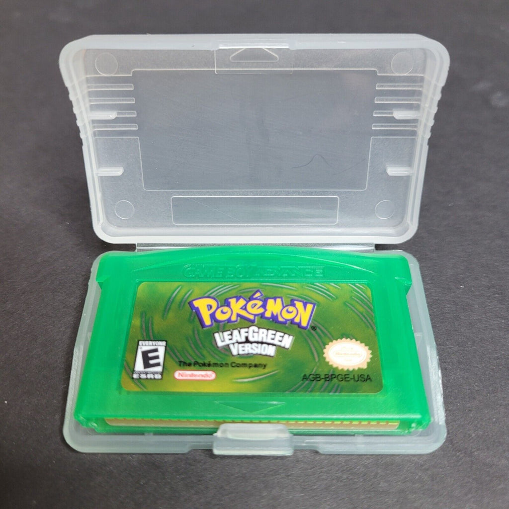 Game 5 Green Fire in Red/ Ruby/ Card Sapphire/ 1 Leaf Emerald/