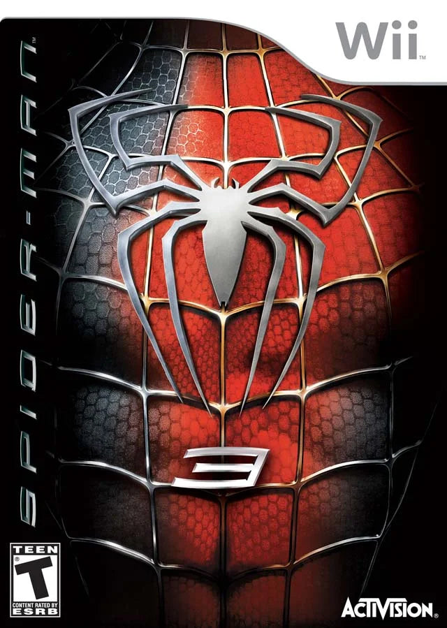 3 Disc Nintendo Spider-Man Wii Only