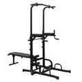 Adjustable GIKPAL Bench Equipment Height Gym Office Station Fitness Tower Power Bar Pull with Home Duty for Stand Training Dip Heavy Up Multi-Function