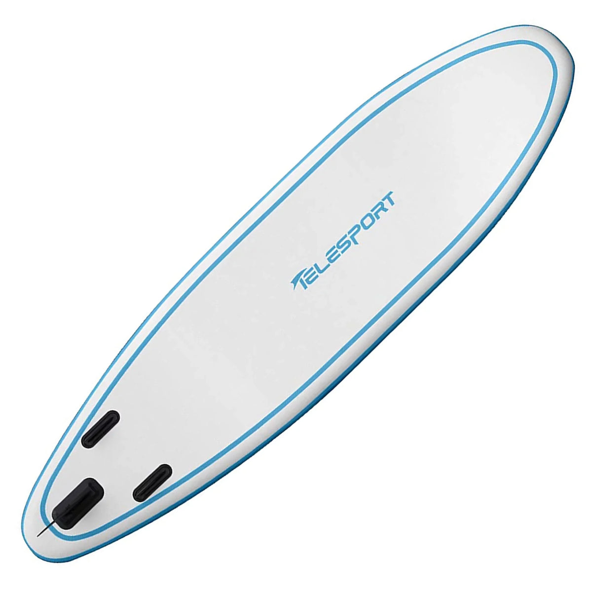 Paddleboard Paddle Accessories, & Boards Blue Blowup SUP White w/ TELESPORT