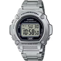 Steel Stainless W219HD-1AV Casio Men's with Watch Digital Bracelet