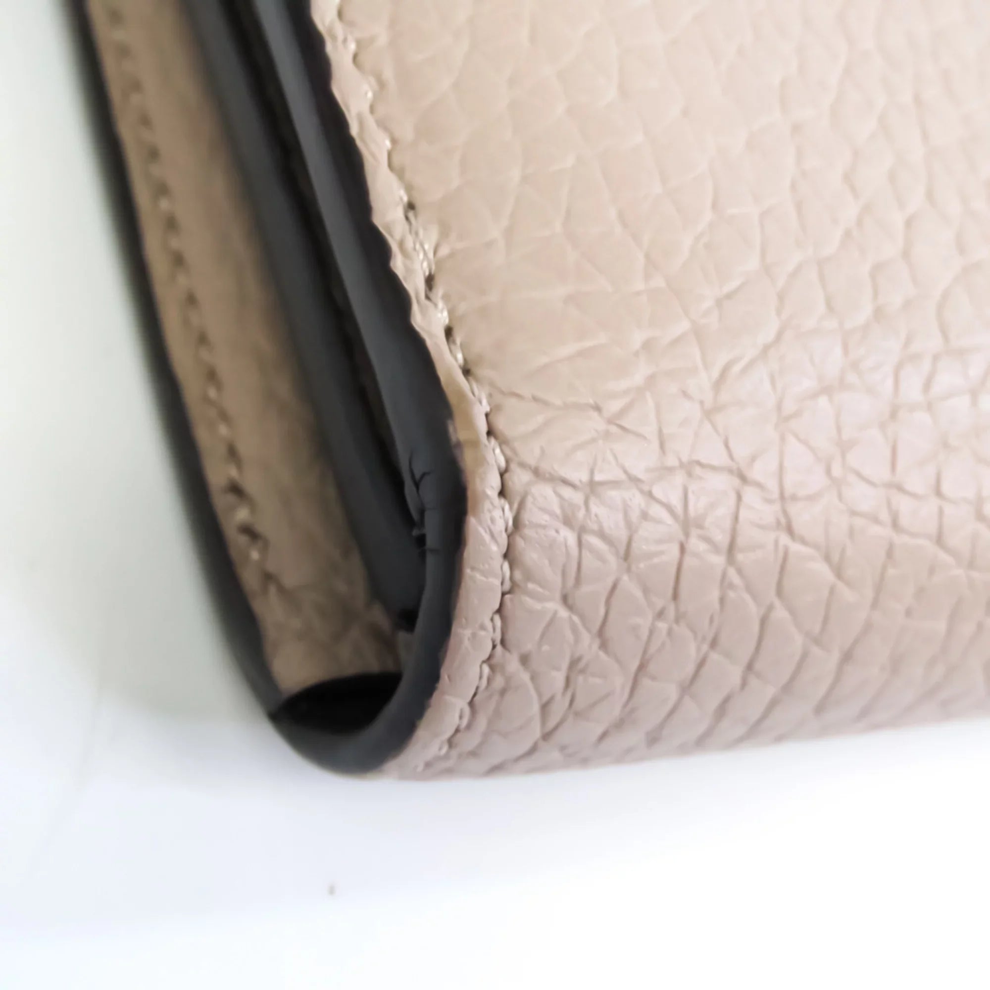 (Good) Louis (bi-fold) Wallet Leather Vuitton Comete Pre-Owned Galle Wallet Cachemire Women's Long Veau M63104