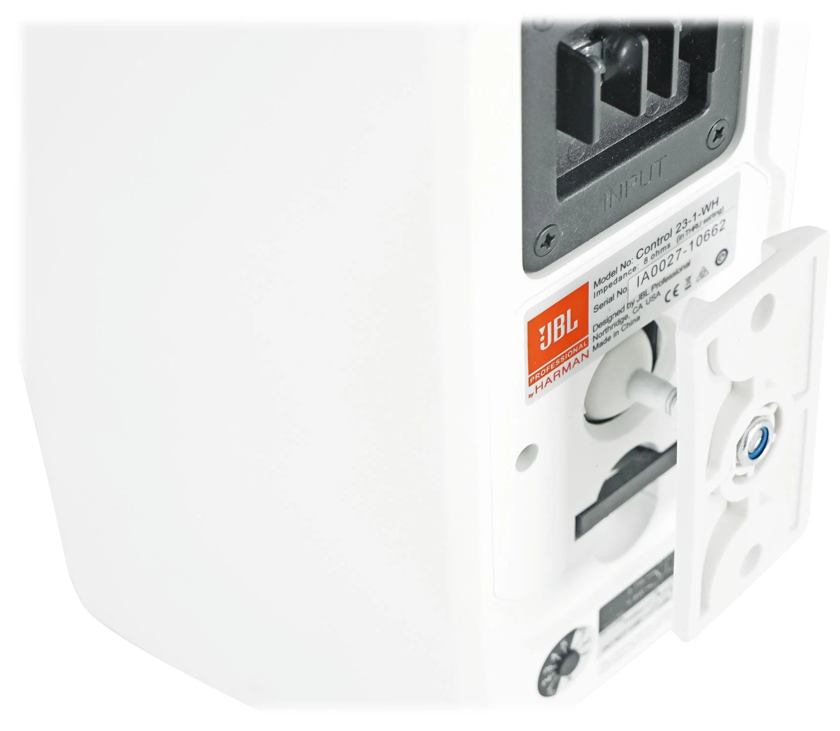 Wall Indoor/Outdoor (2) Control White Amp 70v Speakers Commercial + 23-1 3"