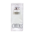 White Black of Christmas - Letter Towels 2 Kitchen Rae Dunn Set