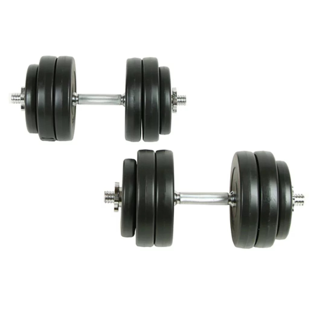 Comprehensive Home Versatile Dumbbell Weight Options Set 18-Piece of Workout lb