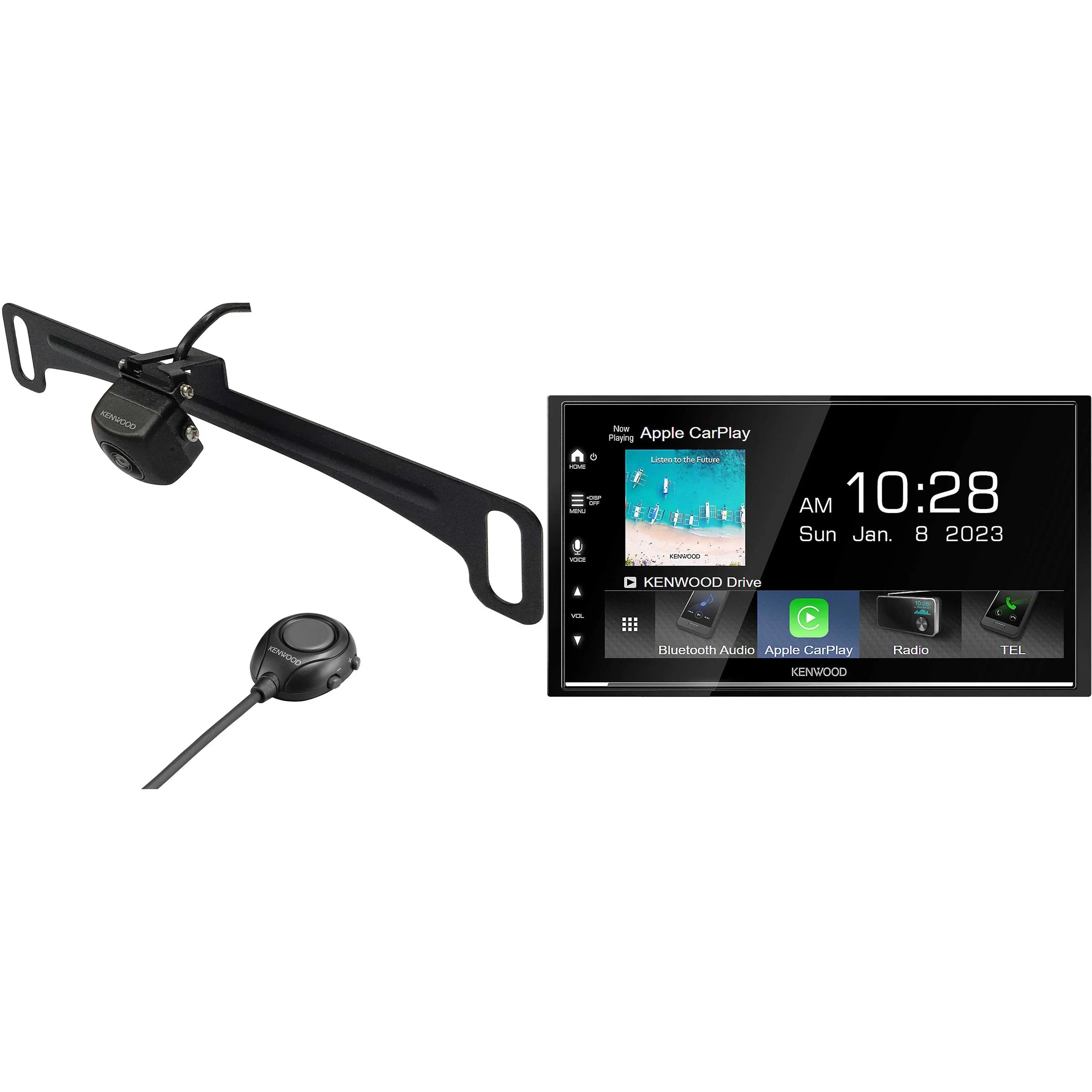 Mounting License DMX7709S View Digital Multimedia -320LP Rear Receiver with Plate Camera with Multi-Angle Kenwood