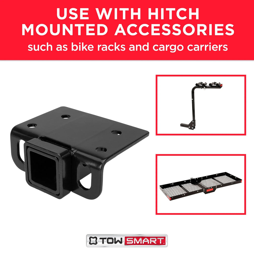 TowSmart Receiver Class Opening, 2" II Receiver Bumper 7285 Hitch Black Step