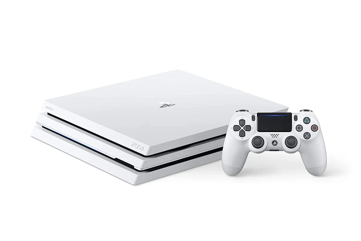 2 1TB White With Earbuds 4 Pro + Used G9 Microphone With PlayStation BOLT AXTION Gaming Bundle Console Controller