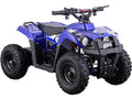 Monster MotoTec Battery 500W Powered Kids Four 36V Wheeler Blue