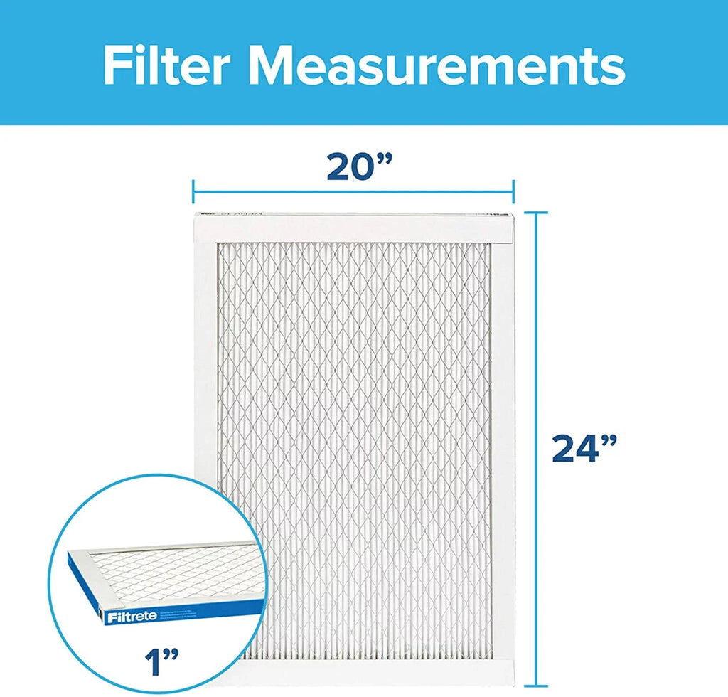 Filtrete Living Filter, 0.78) x dimensions 23.81 Air 19.81 1900, Ultimate 6-Pack 20x24x1, Healthy Furnace (exact x Allergen,
