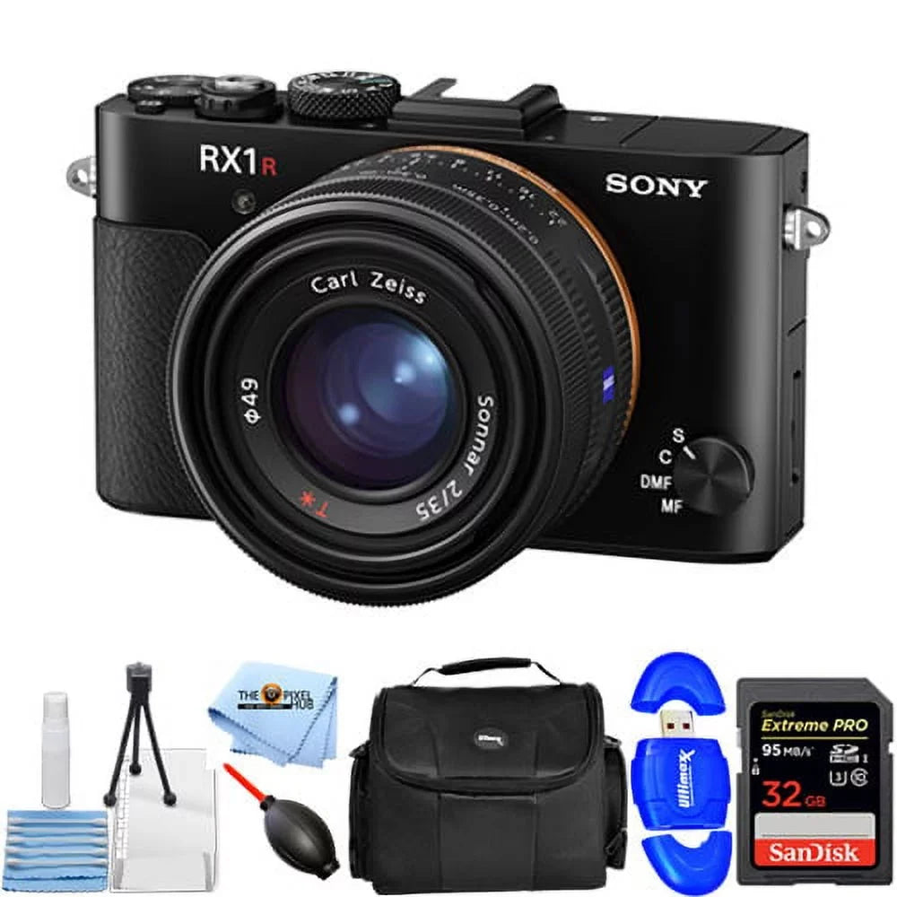 42MP -RX1R Camera #DSCRX1RM2/B Bundle Digital Cyber-shot Starter Sony