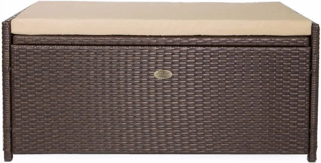 Yard 60 Backyard Porch Shed Cabinet exterior w/Seat Patio Pools Box Gallon xrboomlife Cushion Bench Deck Container Tools