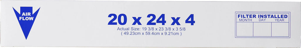Filters 15 5/8) Nordic 20x24x4 MERV Air Carbon (3 1 Pleated Pack Plus Pure