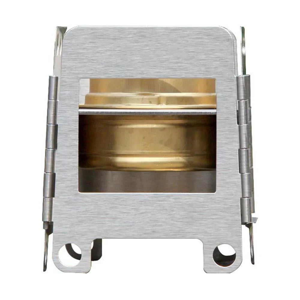 Wood Backpacking Camping Stove Stainless Steel and for Stove, Lixada Portable Picnics